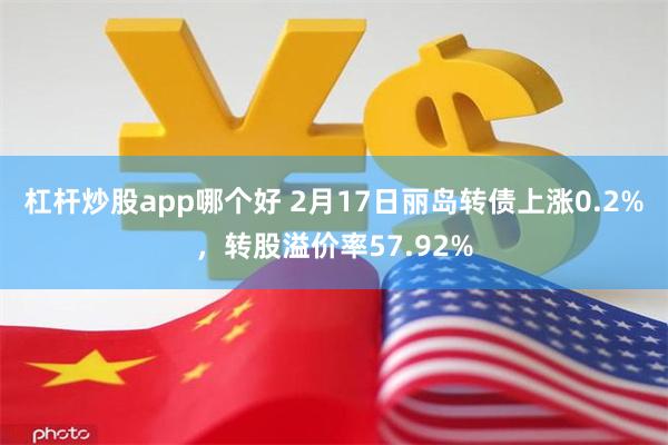 杠杆炒股app哪个好 2月17日丽岛转债上涨0.2%，转股溢价率57.92%